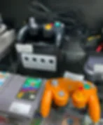 Nintendo Game Cube and controllers