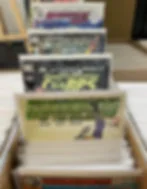 Vintage comic books