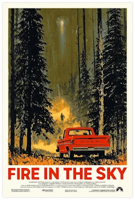 Fire in the Sky Screen Print by Matthew Woodson x Bottleneck Gallery