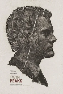 Twin Peaks Screen Print by Peter Strain x Bottleneck Gallery