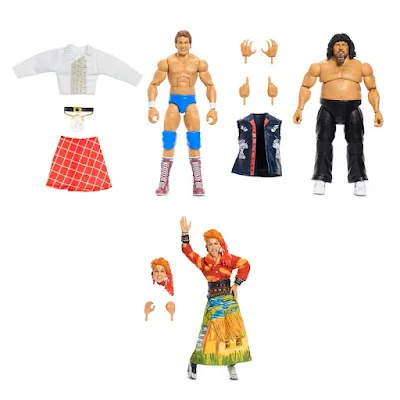 San Diego Comic-Con 2026 Exclusive WWE “Rock 'N Wrestling” Rowdy Roddy Piper, Captain Lou Albano & Cyndi Lauper Action Figure Box Set by Mattel