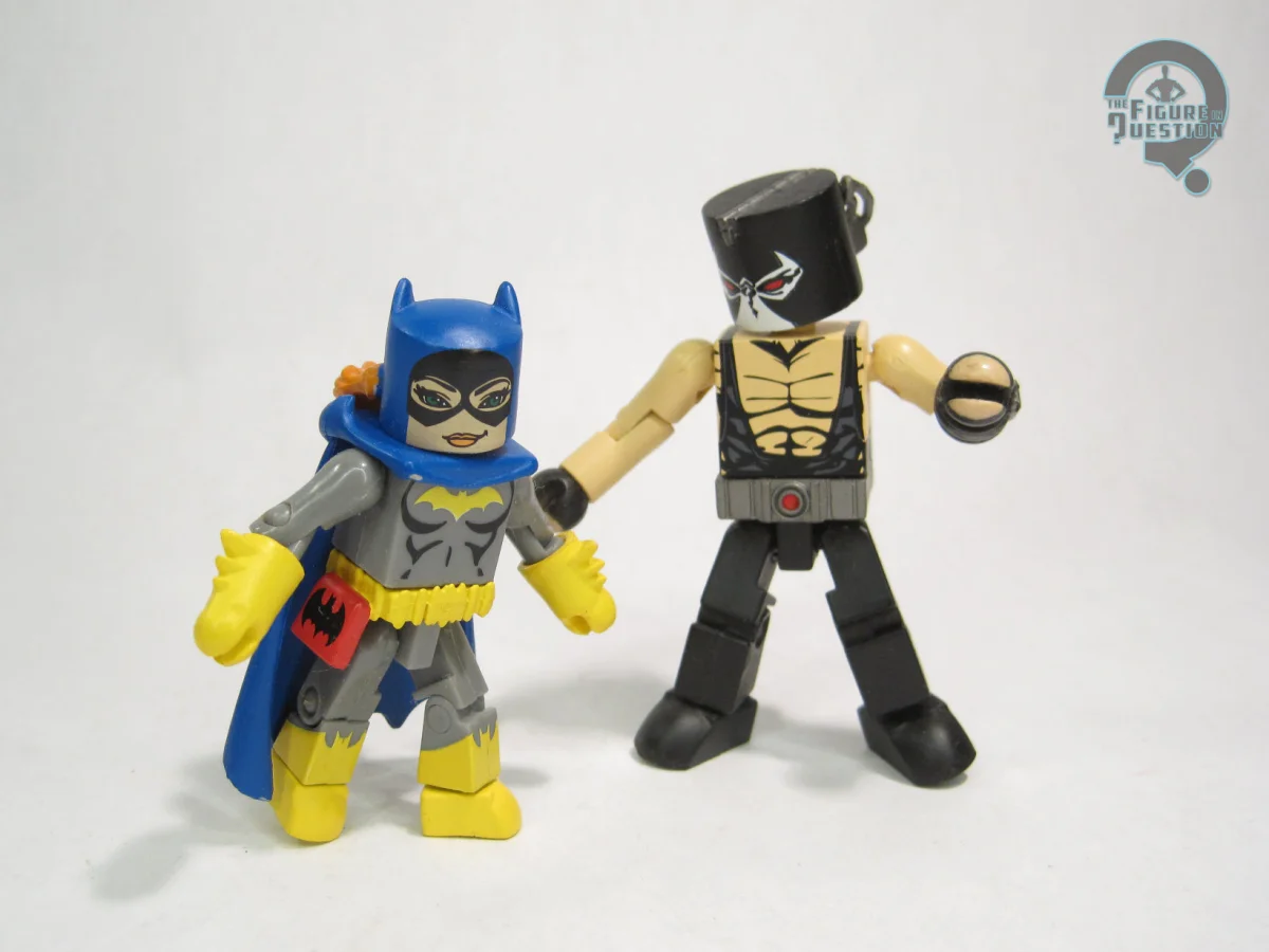 DC Minimates Batgirl and Bane: A Closer Look at Series Four