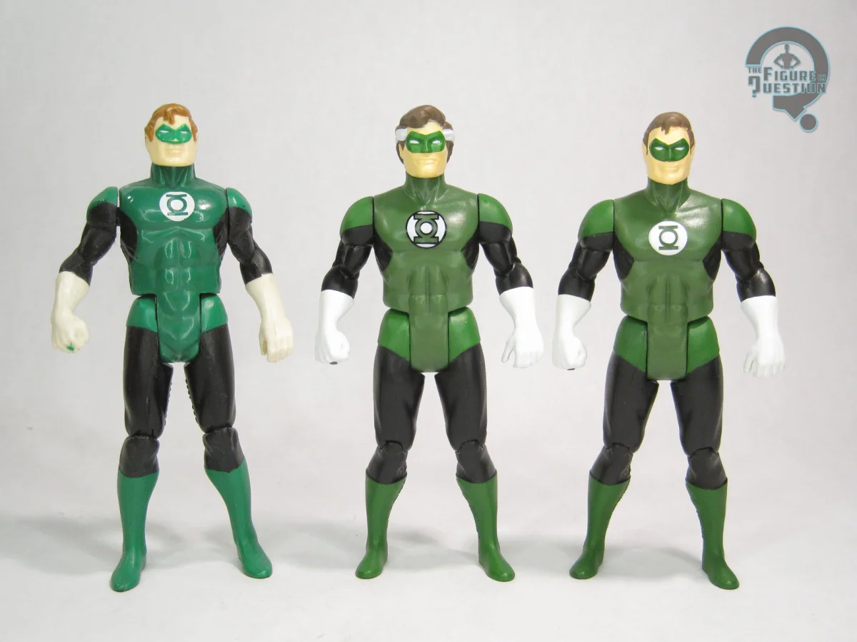 McFarlane Super Powers Hal Jordan Figure 65 Adds a Silver-Templed Look