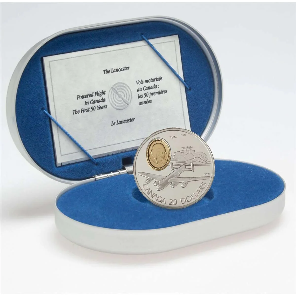 RCAF Centennial Coins: 1990 Lancaster Bomber and 2024 Proof Set